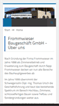 Mobile Screenshot of frommwieser.com